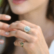Curved Florin Ring - Thumbnail Image 2