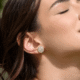 Large Florin Coin Studs - Thumbnail Image 2