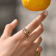 Thick Band Mosaic Ring - Thumbnail Image 2