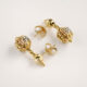 Diamond Cut Gaia Earrings - Thumbnail Image 2