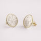 Large Florin Coin Studs - Thumbnail Image 1