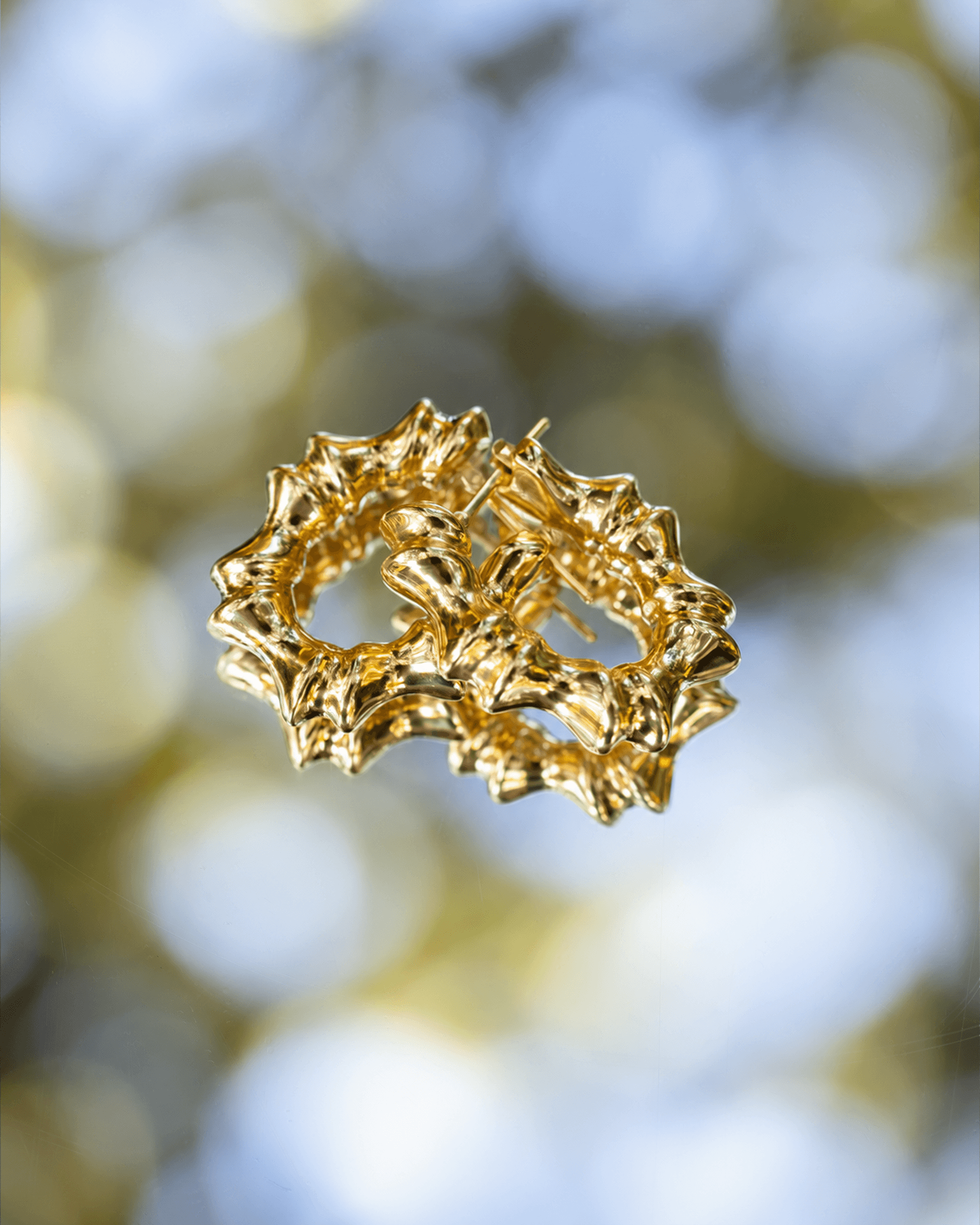 Bold Bamboo Hoops - Image 3