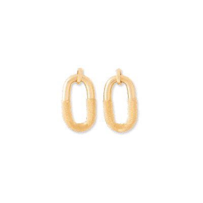 Bold Link Earrings