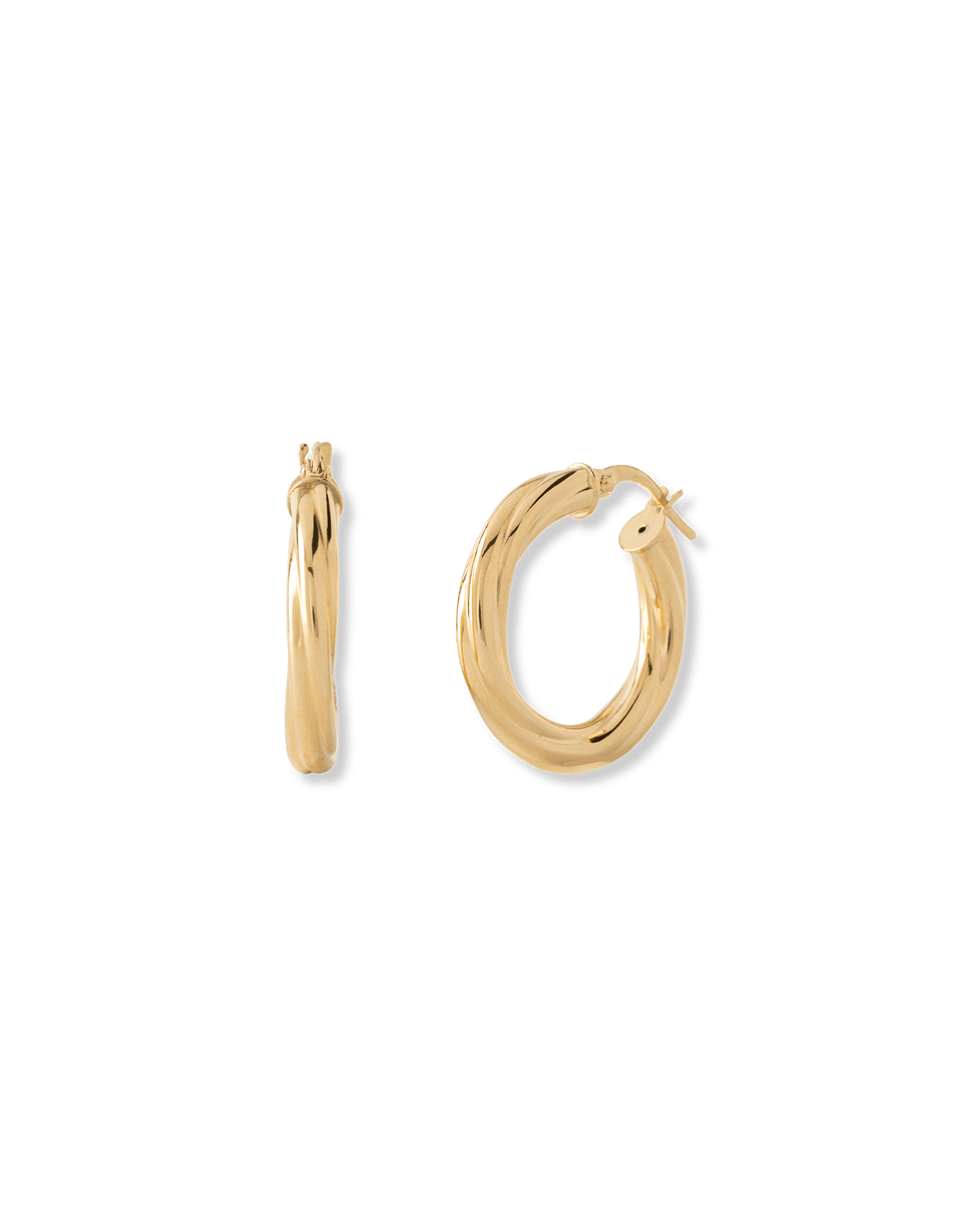 Gold Boutique Florence_Sculpted Hoops