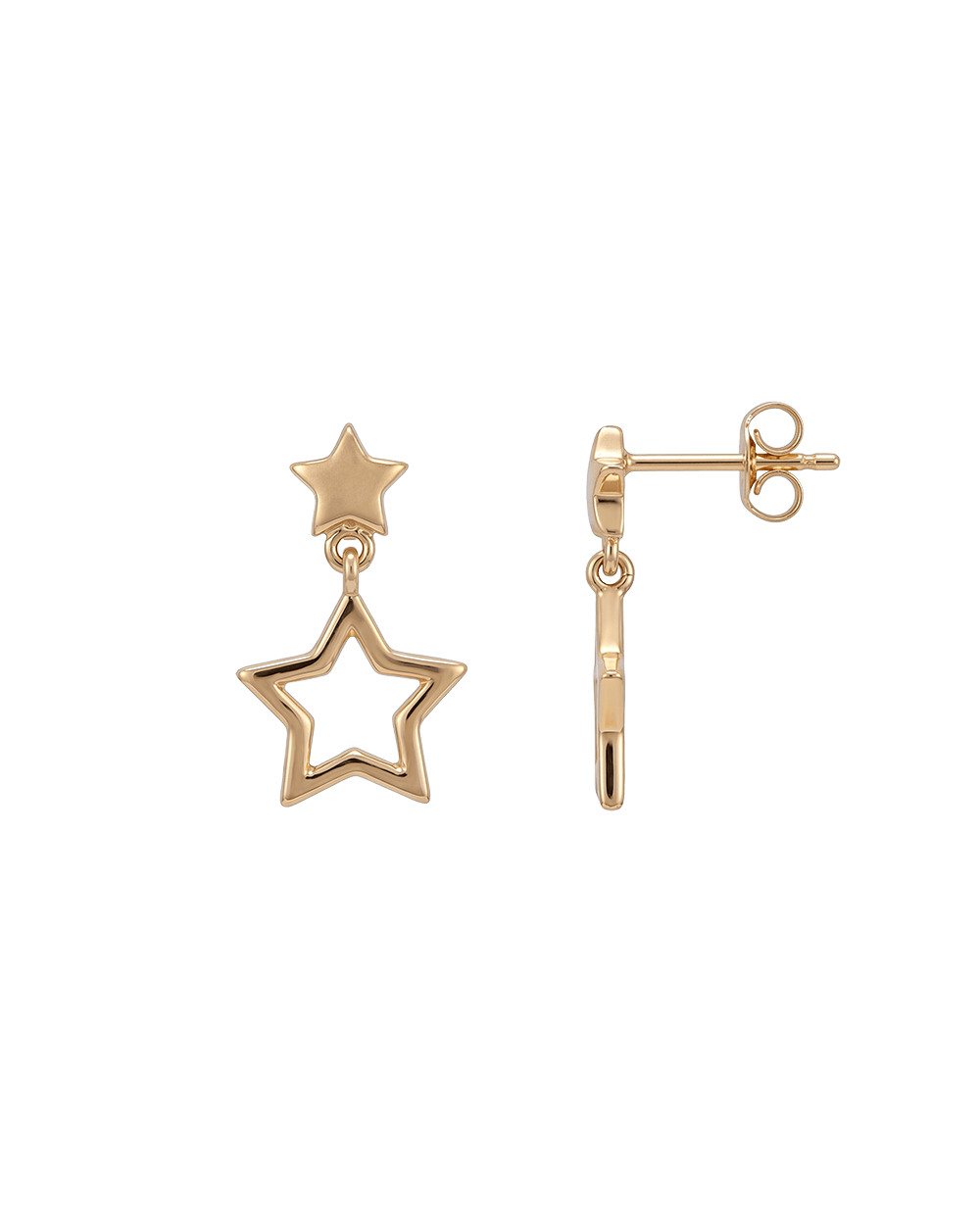 Star Dangle Earrings