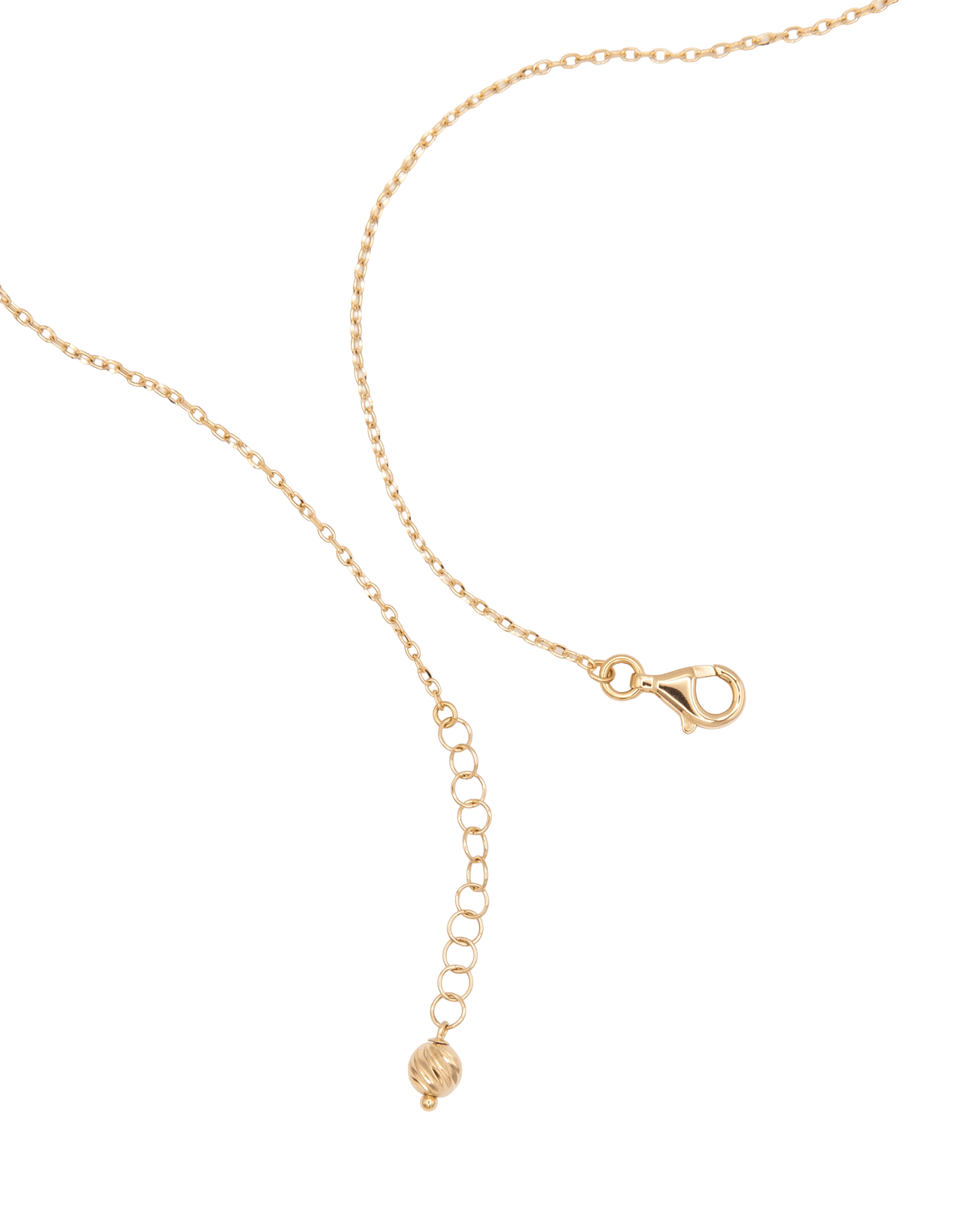 Ridge Necklace Yellow 2