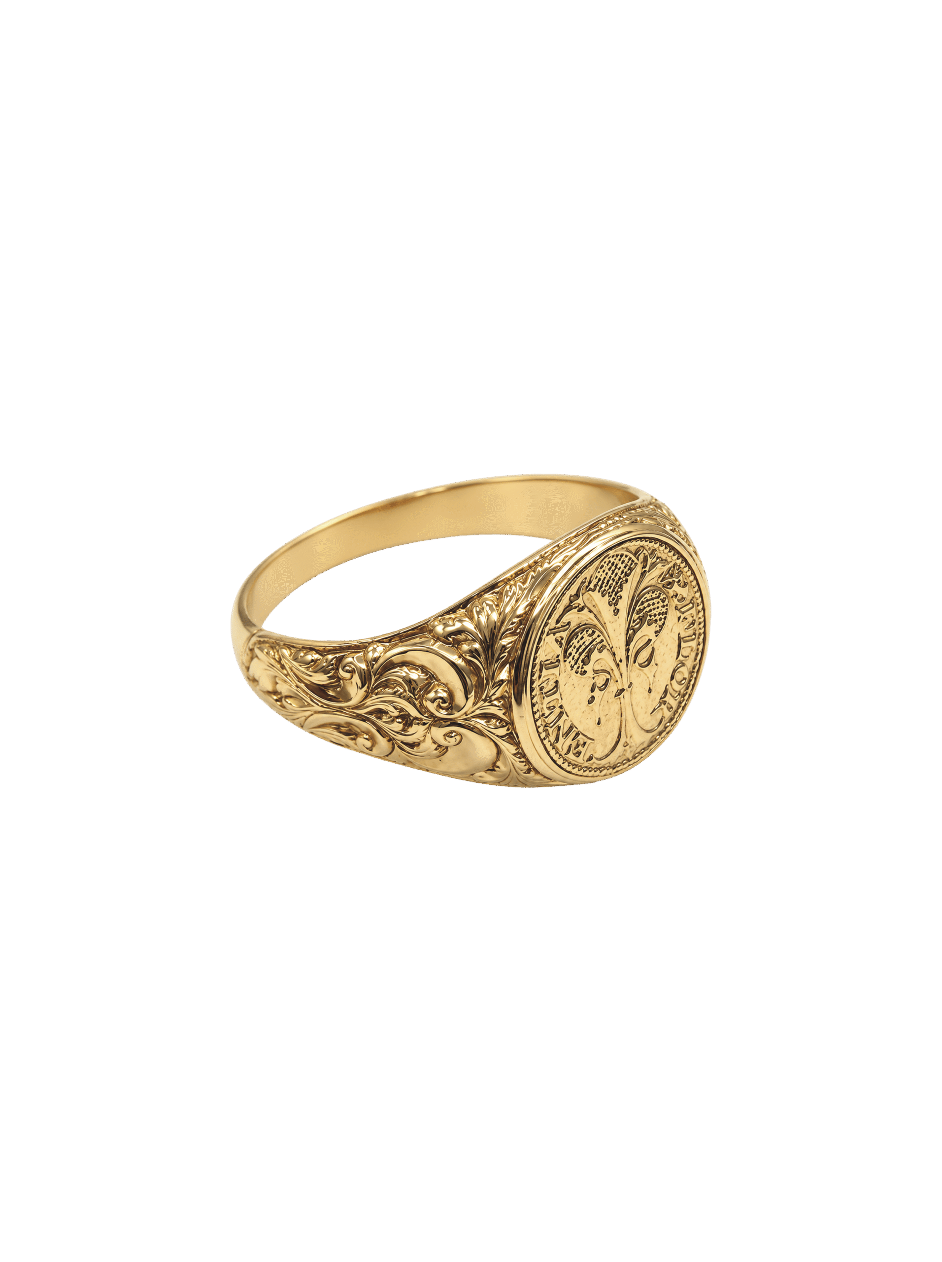 Florin Coin Signet Ring - Image 3
